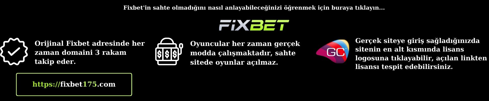 Fixbet Sahte Site Korunma Yollaro